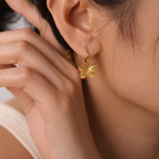 Butterfly Drop Earrings