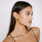 Linked Hoop Earrings