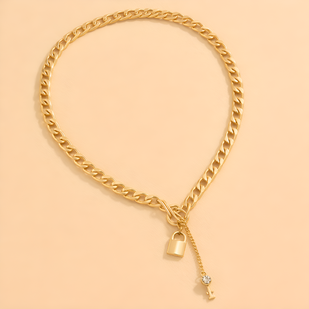 Keychain Pendant Necklace