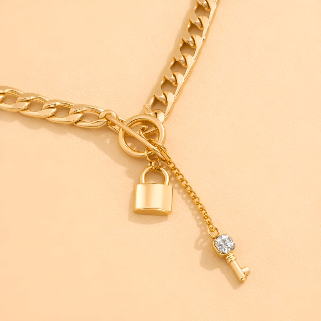 Keychain Pendant Necklace