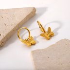 Butterfly Drop Earrings