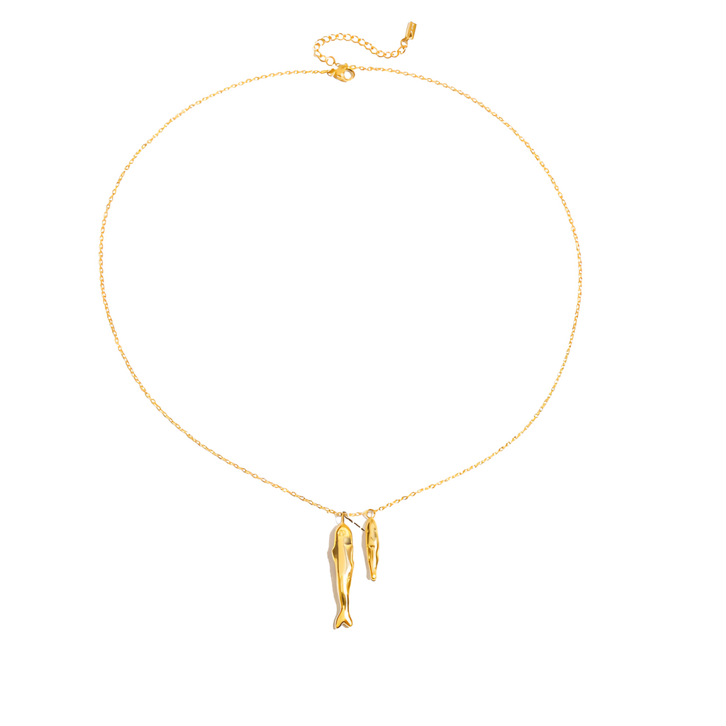 Golden Koi Necklace