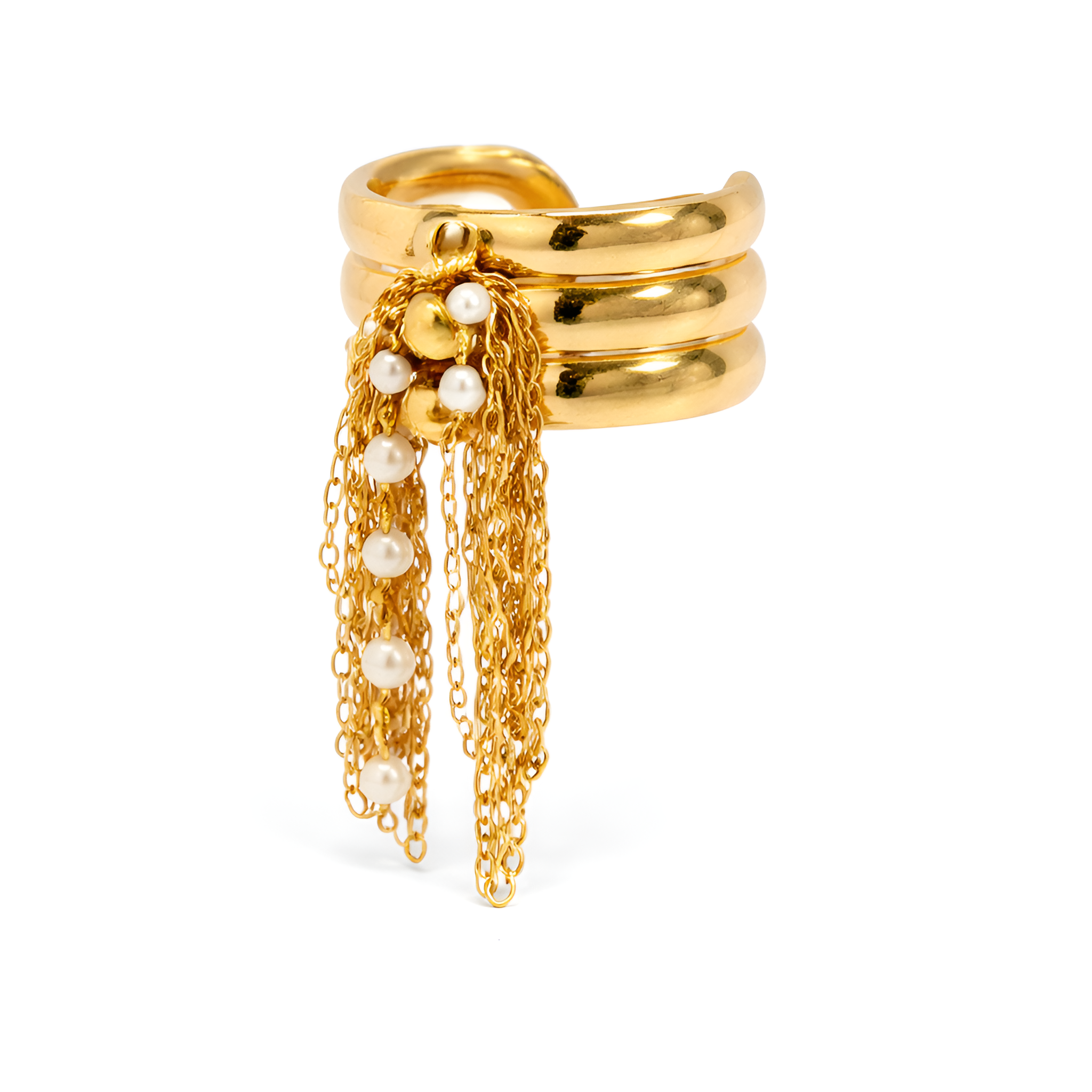 Luxe Chainfall Ring
