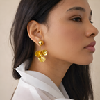 Maribel Flower Drop Earrings