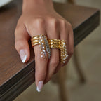 Luxe Chainfall Ring