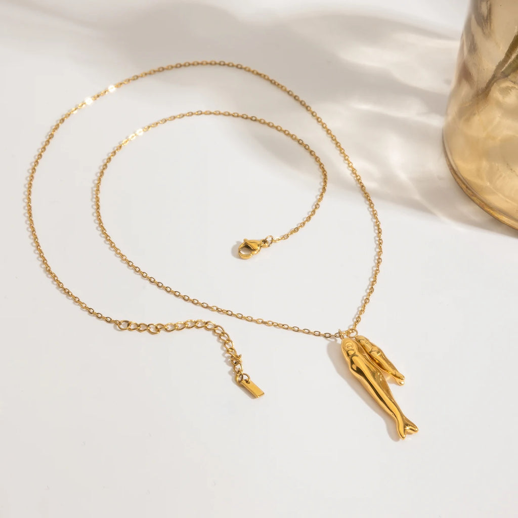 Golden Koi Necklace