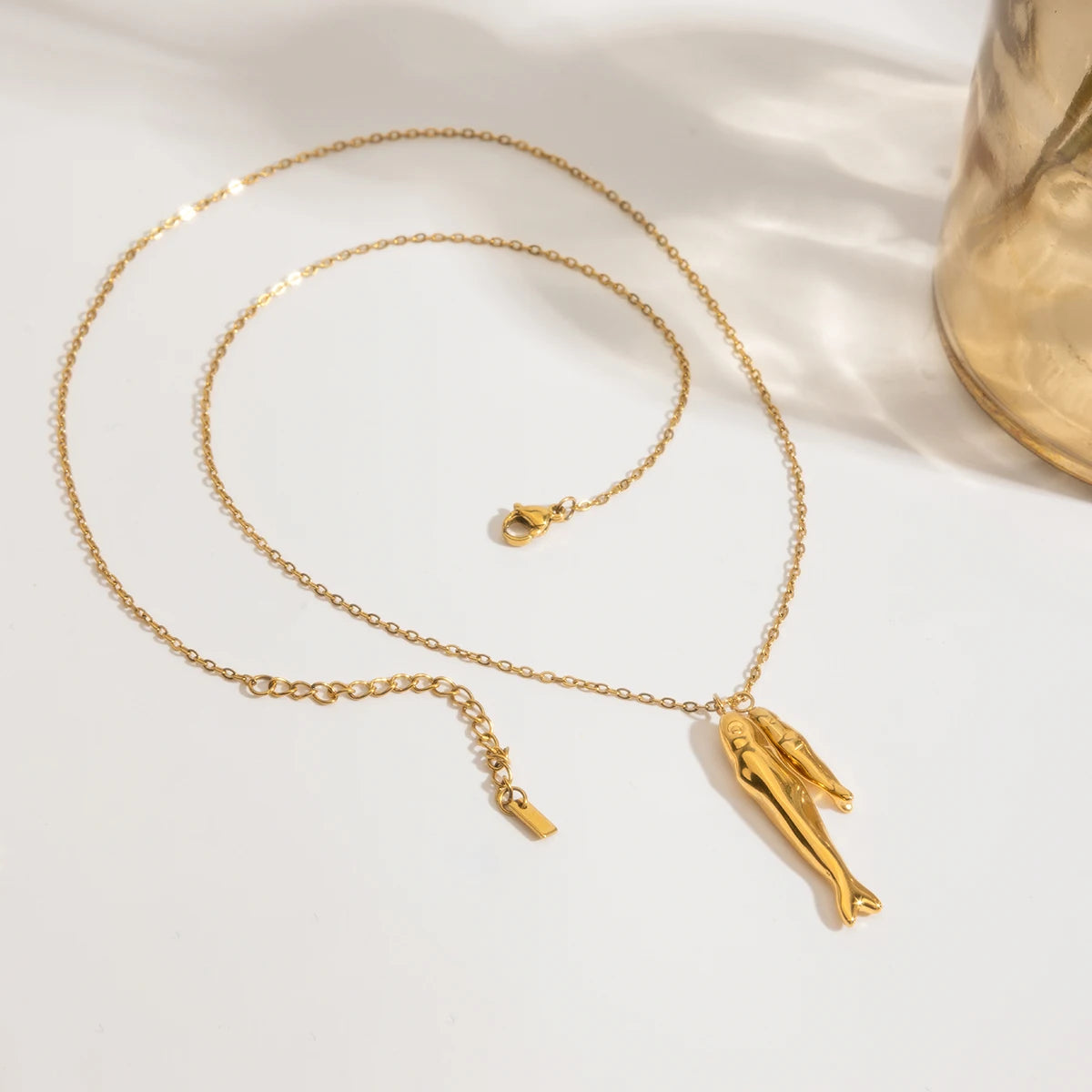 Golden Koi Necklace