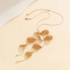 Petalfall Drop Necklace