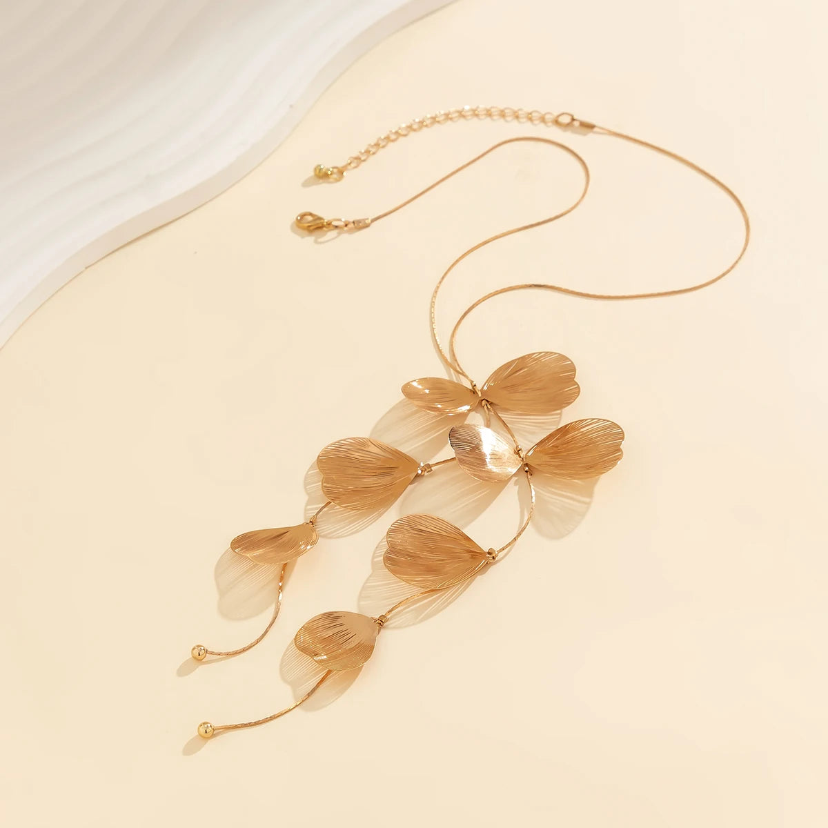 Petalfall Drop Necklace