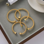 Golden Crest Cuffs