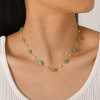 Jade Pearl Necklace