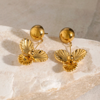 Maribel Flower Drop Earrings